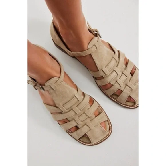 New Free People Willow Fisherman Sandals Sz 10 - Picture 1 of 13